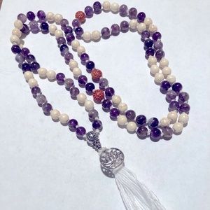 Protection Mala 108 Bead Necklace